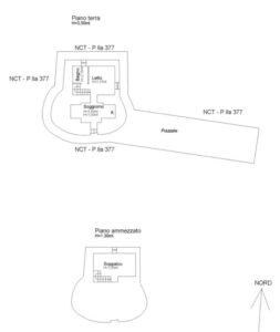 plattegrond Trullo Puglia te koop met NL begeleiding