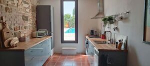 te koop in Puglia een prachtige stenen villa de keuken