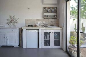 Trullo te koop in Puglia met lamia, 3 slaapkamers en 2 badkamers. De keuken