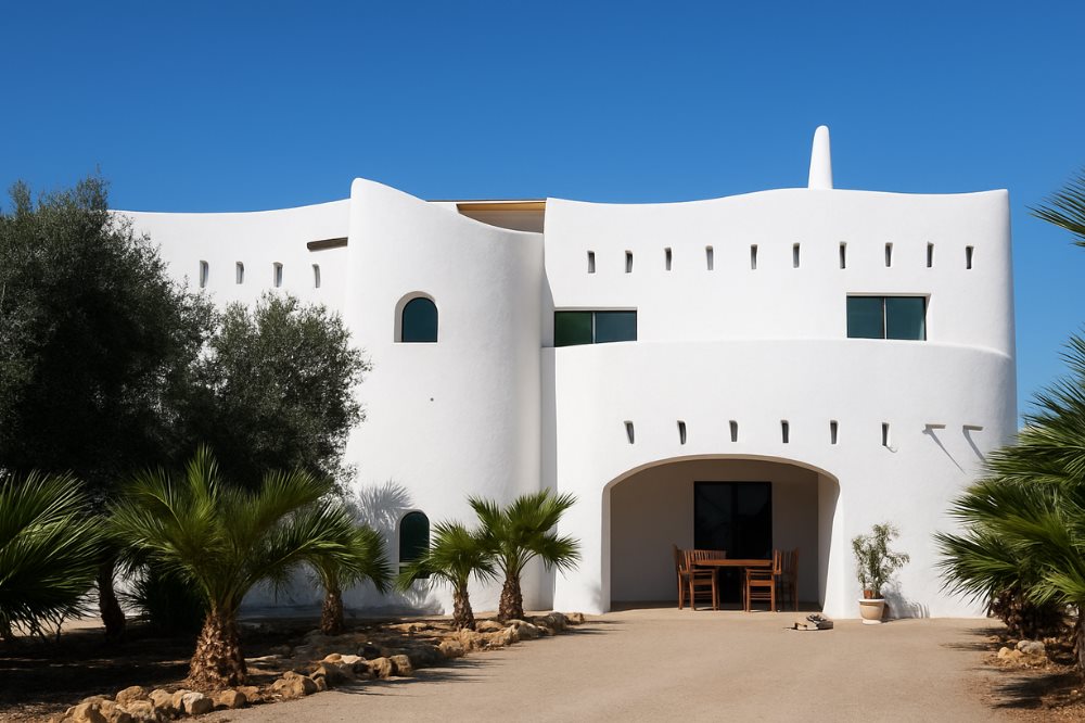 Huis nr. 10 te koop in Puglia een Boetiekhotel in de stijl van le Corbusier