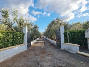 oprit naar villa te koop in Puglia
