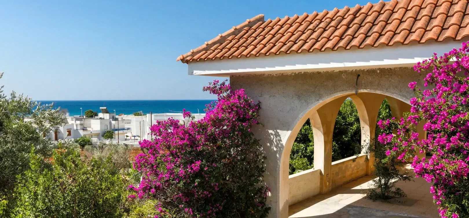 Eén van 2 villa's bij zee die te koop staan in het Zuiden van Puglia