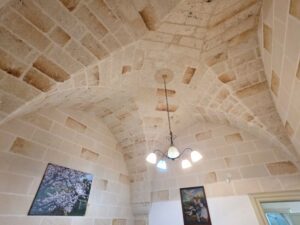 schitterende plafonds in deze villa die te koop is in Puglia